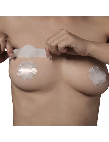 BYE-BRA BREAST LIFT + SILK NIPPLE COVERS CUP F-H