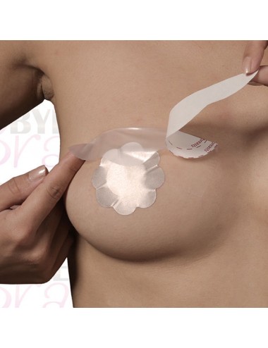 BYE-BRA BREAST LIFT + SILK NIPPLE COVERS CUP F-H