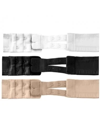 BYEBRA -FLEXIBLE BRA EXTENDERS 2 HOOK NUDE 3 UDS