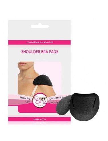BYEBRA SHOULDER BRA PADS IN BLACK