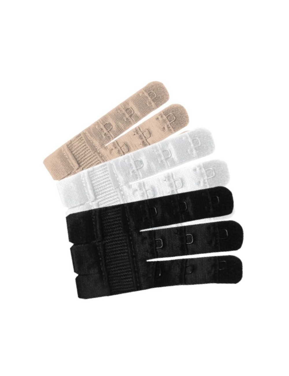 BYEBRA -FLEXIBLE BRA EXTENDERS 3 HOOK 3 UNITS BYEBRA -FLEXIBLE BRA EXTENDERS 3 HOOK 3 UNITS