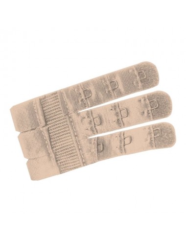 BYEBRA -FLEXIBLE BRA EXTENDERS 3 HOOK 3 UNITS