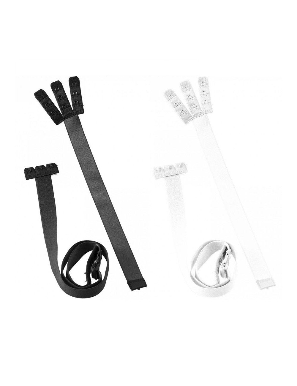 2 LOW BACK STRAPS 3 ROWS BLACK 2 LOW BACK STRAPS 3 ROWS BLACK