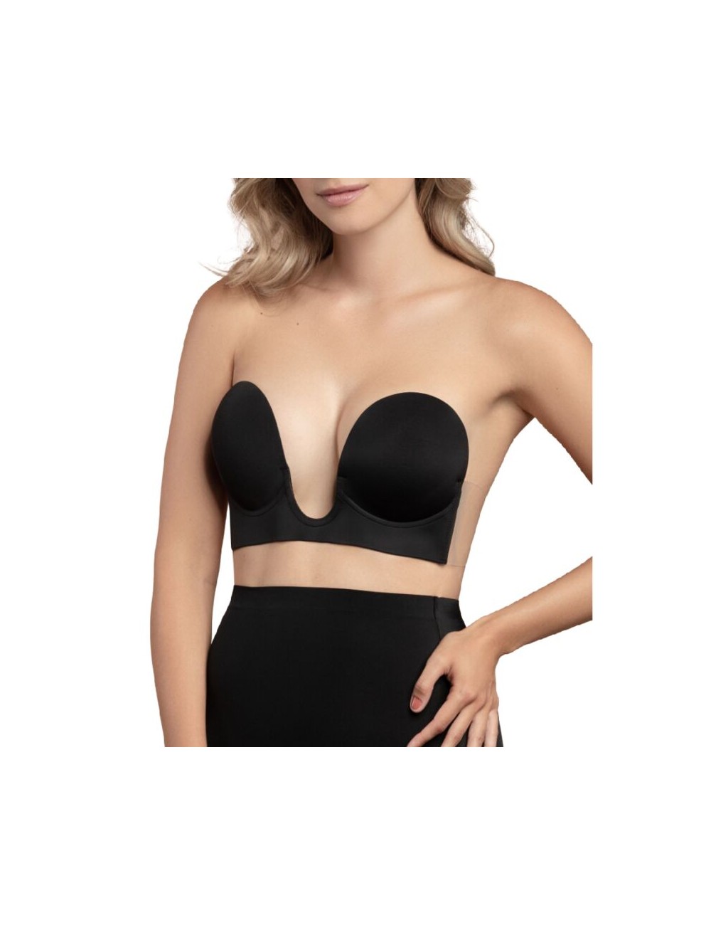 BYE BRA SEAMLESS U-STYLE BRA - NEGRO SIZE E