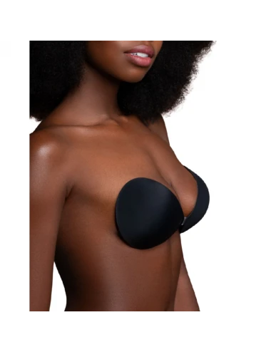 BYE BRA INVISIBLE BRA - BLACK SIZE D