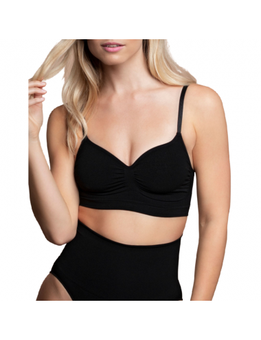 BYE BRA SEAMLESS BRA MEDIUM CONTROL - BLACK XL