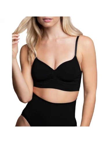 BYE BRA SEAMLESS BRA MEDIUM CONTROL - BLACK XXL