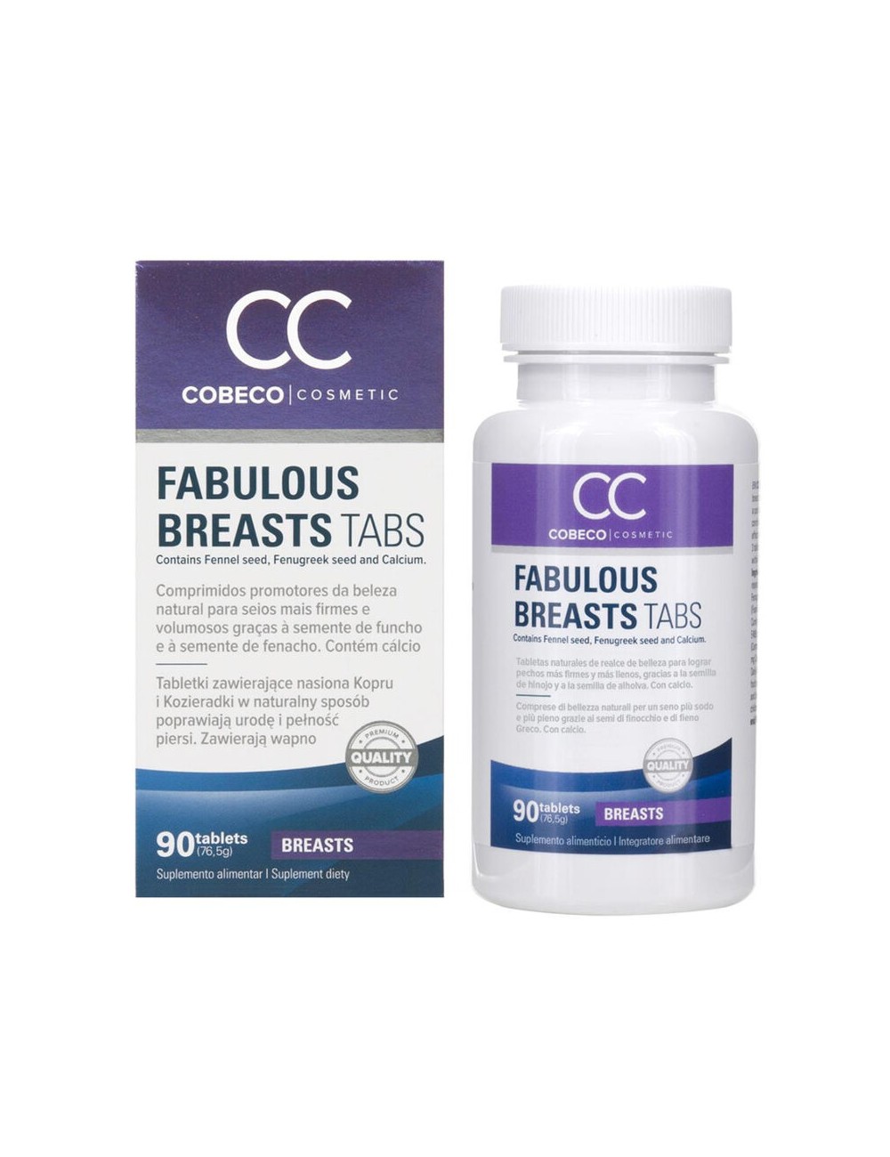 COBECO CC FABULOUS BREASTS 90 TABS - ES /en/de/fr/es/it/nl/ COBECO CC FABULOUS BREASTS 90 TABS - ES /en/de/fr/es/it/nl/