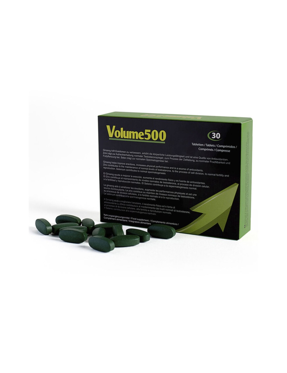 VOLUME 500 INCREASE THE QUANTITY AND QUALITY OF SPERM