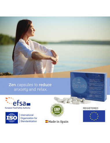 ZEN PILLS CAPSULES TO REDUCE ANXIETY