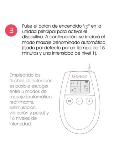 U BREAST BREAST INCREASE ELECTROSTIMULATION