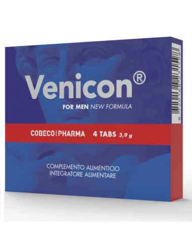 VENICON FOR MEN 4 TABS  /en/de/fr/es/it/nl/