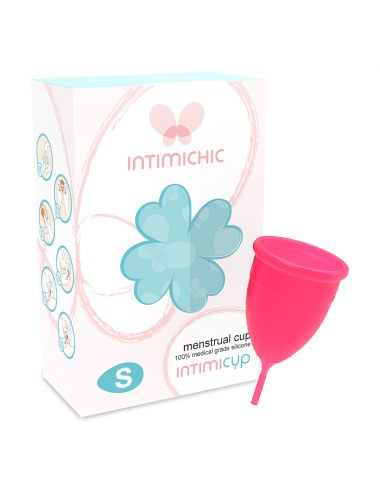 INTIMICHIC MENSTRUAL CUP MEDICAL GRADE SILICONE SIZE S