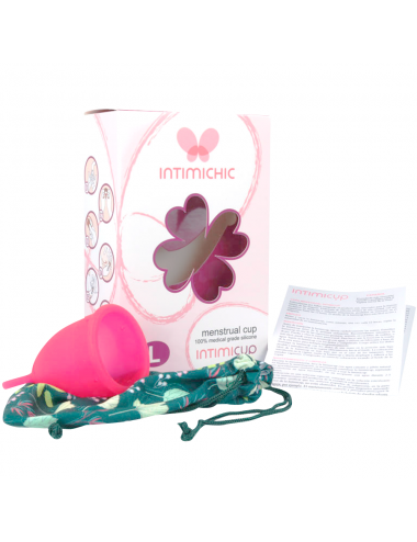 INTIMICHIC MENSTRUAL CUP MEDICAL GRADE SILICONE SIZE L