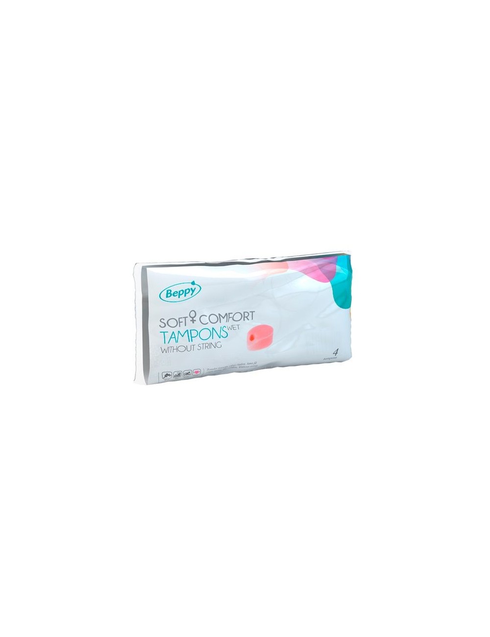 BEPPY SOFT COMFORT TAMPONS WET 4 UNITS BEPPY SOFT COMFORT TAMPONS WET 4 UNITS