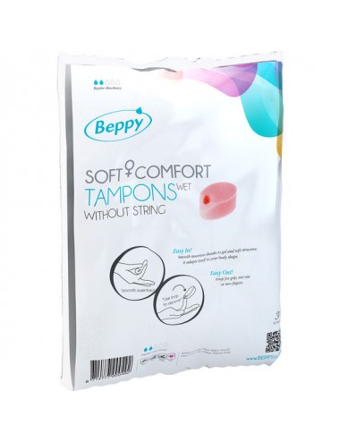 BEPPY SOFT COMFORT TAMPONS WET 30 UNITS