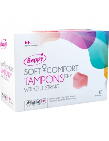 BEPPY SOFT-COMFORT TAMPONS DRY 8 UNITS