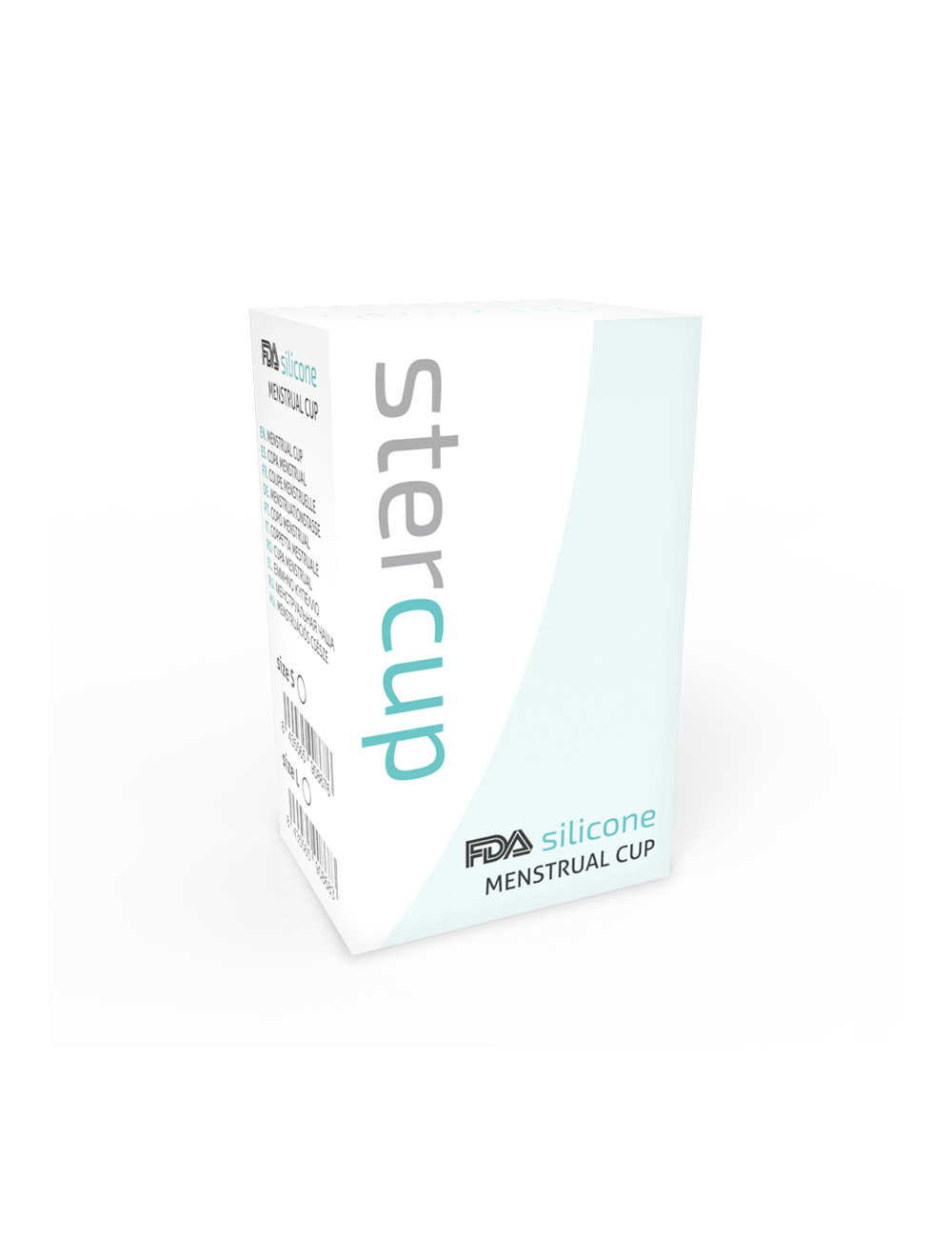 STERCUP MENSTRUAL CUP SIZE L PINK COLOR FDA SILICONE