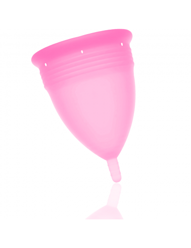 STERCUP MENSTRUAL CUP SIZE L PINK COLOR FDA SILICONE