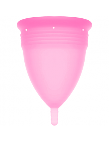 STERCUP MENSTRUAL CUP SIZE L PINK COLOR FDA SILICONE