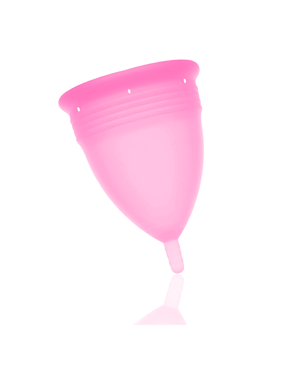 STERCUP MENSTRUAL CUP SIZE S PINK COLOR FDA SILICONE