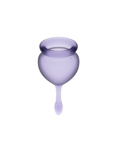 SATISFYER FEEL GOOD MENSTRUAL CUP PURPLE 15+20ML