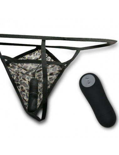 WILD BUTTERFLY VIBRATING THONG WITH REMOTE CONTROL 20 MODES