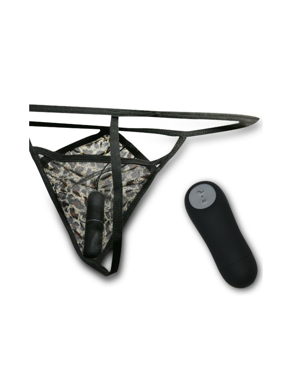 WILD BUTTERFLY VIBRATING THONG WITH REMOTE CONTROL 20 MODES