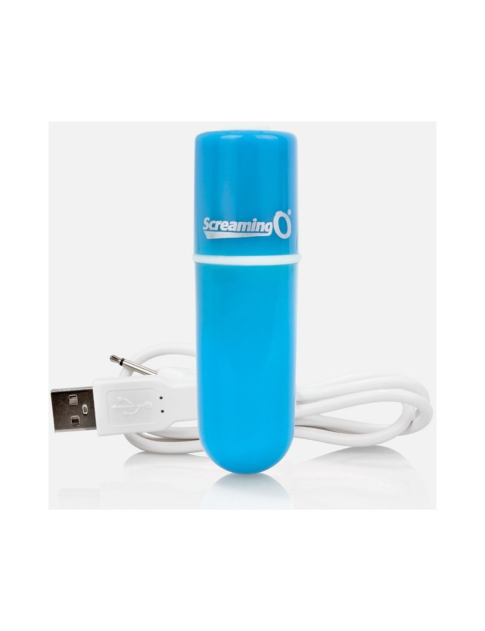 SCREAMING O RECHARGEABLE VIBRATING BULLET VOOOM BLUE SCREAMING O RECHARGEABLE VIBRATING BULLET VOOOM BLUE