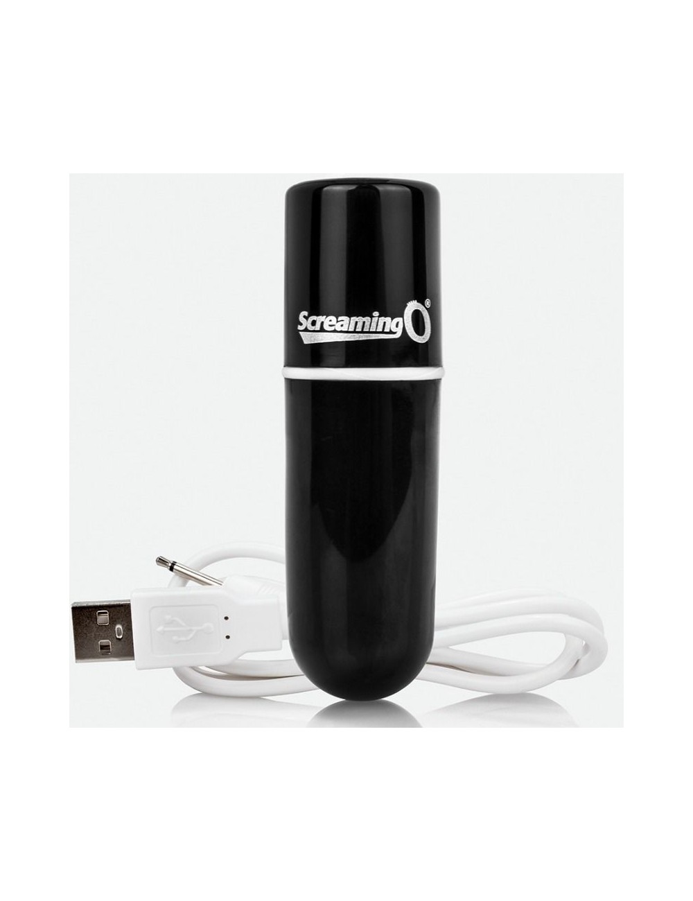 SCREAMING O RECHARGEABLE VIBRATING BULLET VOOOM BLACK SCREAMING O RECHARGEABLE VIBRATING BULLET VOOOM BLACK