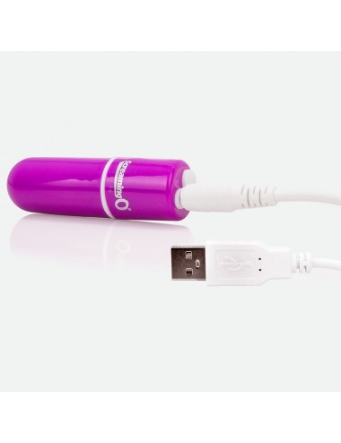 SCREAMING O RECHARGEABLE VIBRATING BULLET VOOOM PURPLE