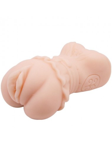 CRAZY BULL - MASTURBADOR WATER SKIN VAGINA WITH VIBRATING BULLETS
