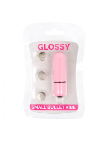 GLOSSY SMALL BULLET VIBE PINK