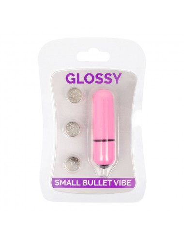 GLOSSY SMALL BULLET VIBE DEEP ROSE