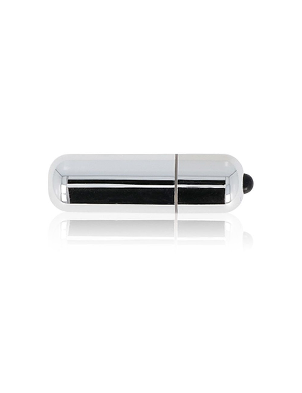 GLOSSY PREMIUM BULLET VIBE SILVER 10V GLOSSY PREMIUM BULLET VIBE SILVER 10V