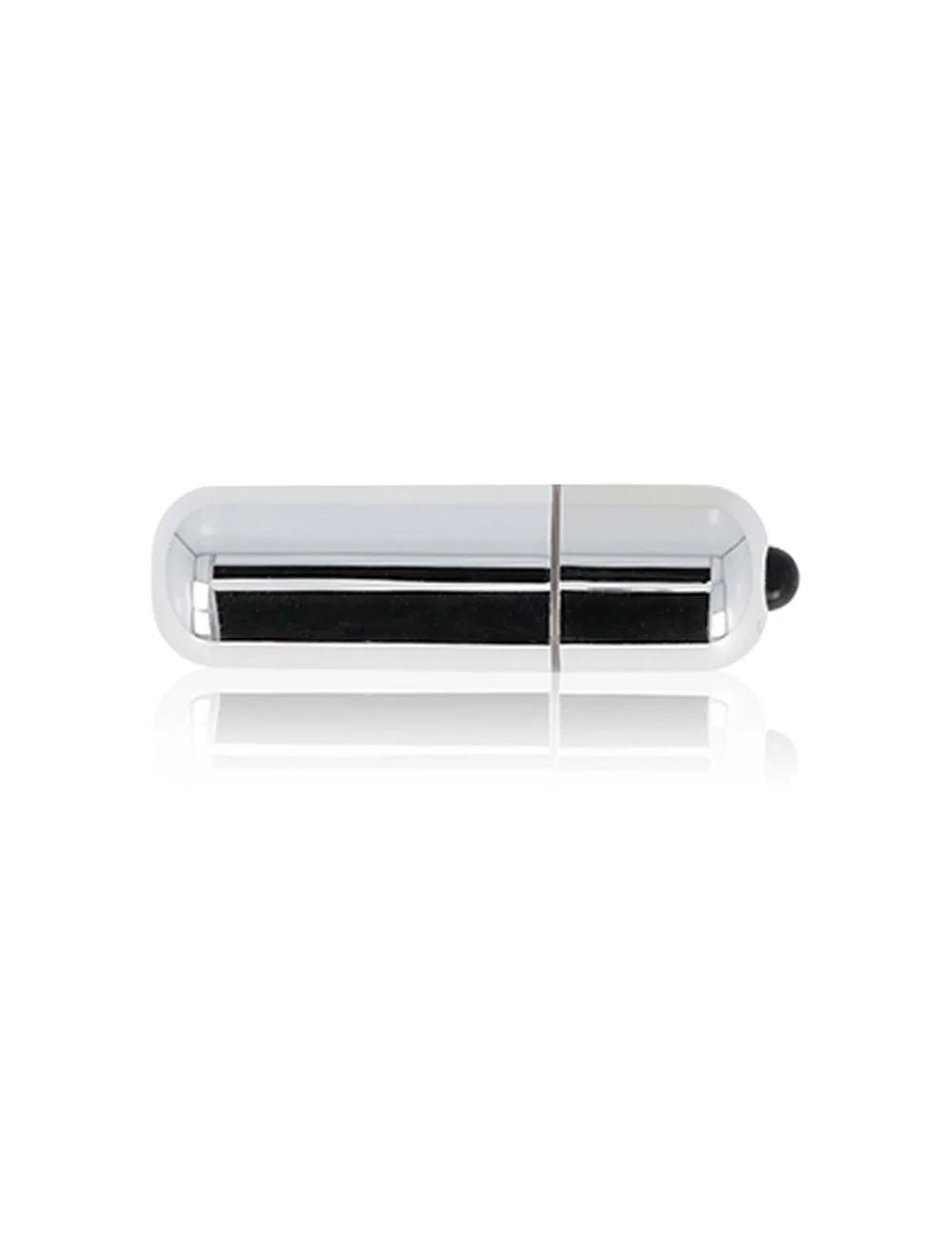 GLOSSY PREMIUM BULLET VIBE SILVER 10V GLOSSY PREMIUM BULLET VIBE SILVER 10V