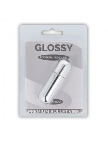 GLOSSY PREMIUM BULLET VIBE SILVER 10V
