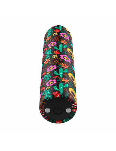 CUSTOM BULLETS RECHARGEABLE SKULL MAGNETIC BULLET 10 INTENSITIES