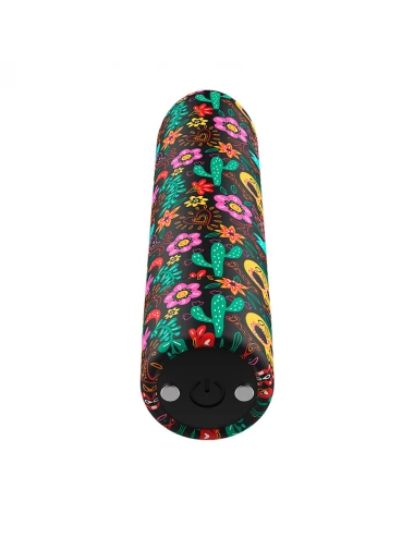 CUSTOM BULLETS RECHARGEABLE SKULL MAGNETIC BULLET 10 INTENSITIES