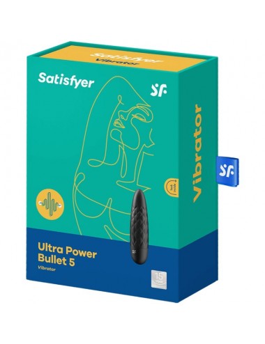 SATISFYER ULTRA POWER BULLET 5 - BLACK