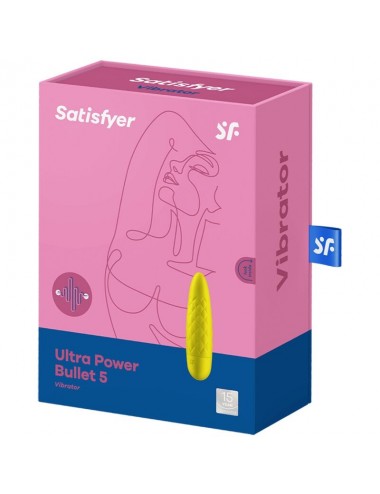 SATISFYER ULTRA POWER BULLET 5 - YELLOW