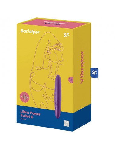 SATISFYER ULTRA POWER BULLET 6 - PURPLE