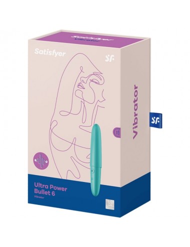 SATISFYER ULTRA POWER BULLET 6 - TURQUOISE