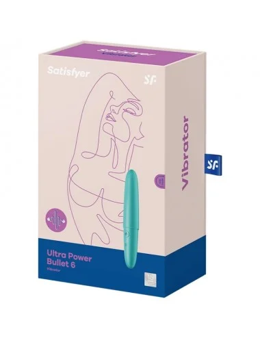 SATISFYER ULTRA POWER BULLET 6 - TURQUOISE