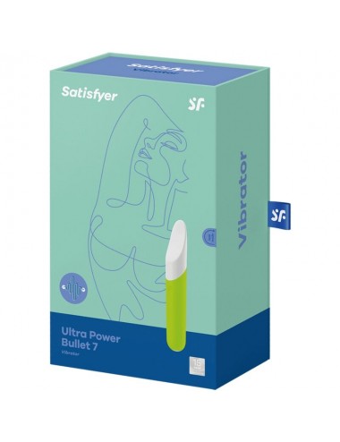 SATISFYER ULTRA POWER BULLET 7 - GREEN