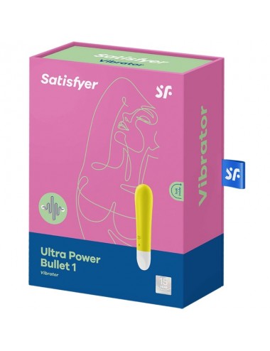 SATISFYER ULTRA POWER BULLET 1 BALA VIBRADORA AMARILLA