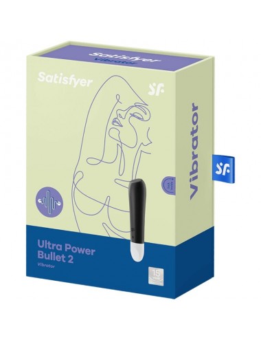 SATISFYER ULTRA POWER BULLET 2 BALA VIBRADORA NEGRA