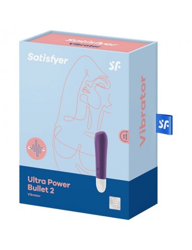 SATISFYER ULTRA POWER BULLET 2 BALA VIBRADORA MORADA
