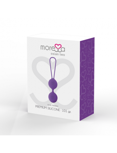 MORESSA OSIAN TWO PREMIUM SILICONE  PURPLE