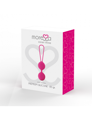 MORESSA OSIAN THREE PREMIUM SILICONE  PINK